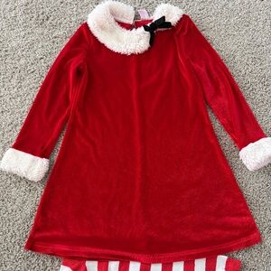 GIRLS SANTA DRESS